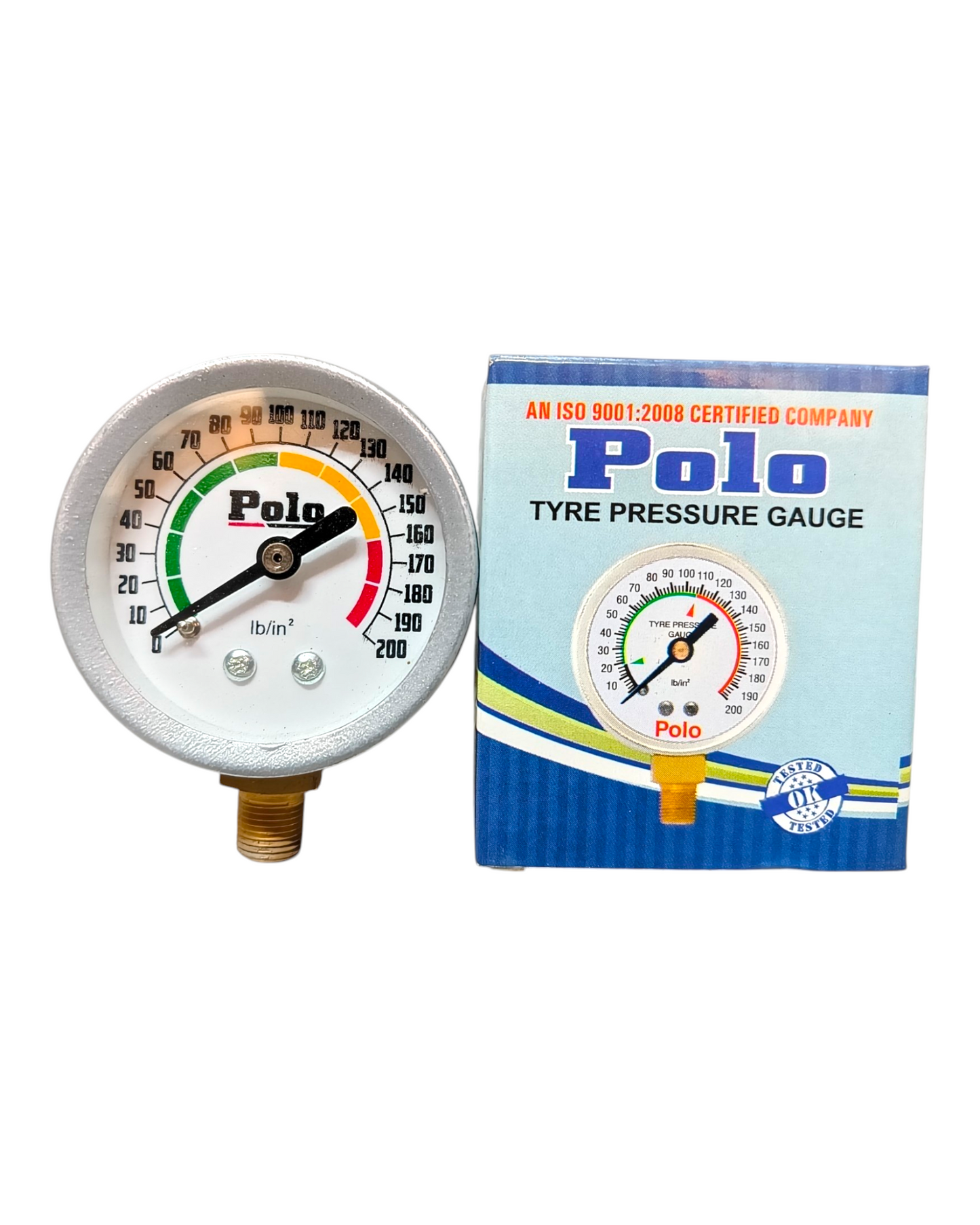 POLO Pressure Gauge 2” 200lbs