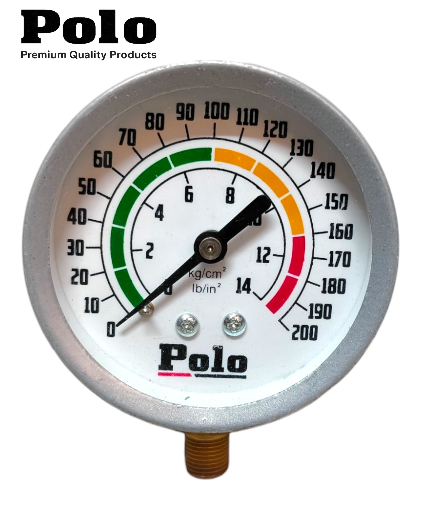 POLO Pressure Gauge 2.5” 200lbs
