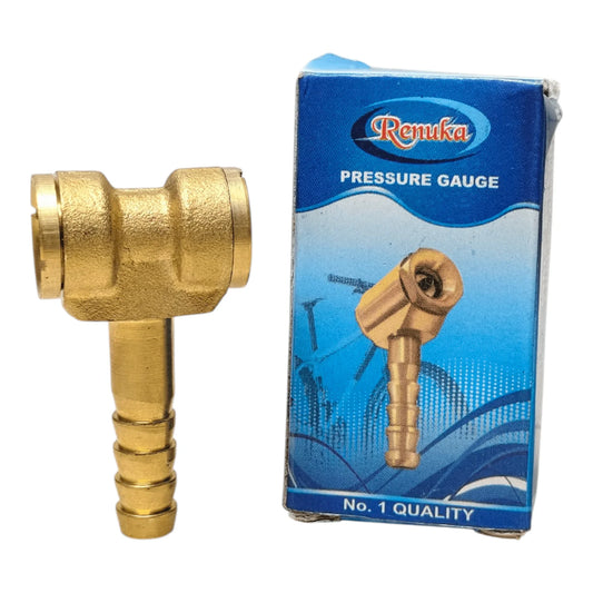 Brass Two-Way Air Chuck - Tyre Remolding