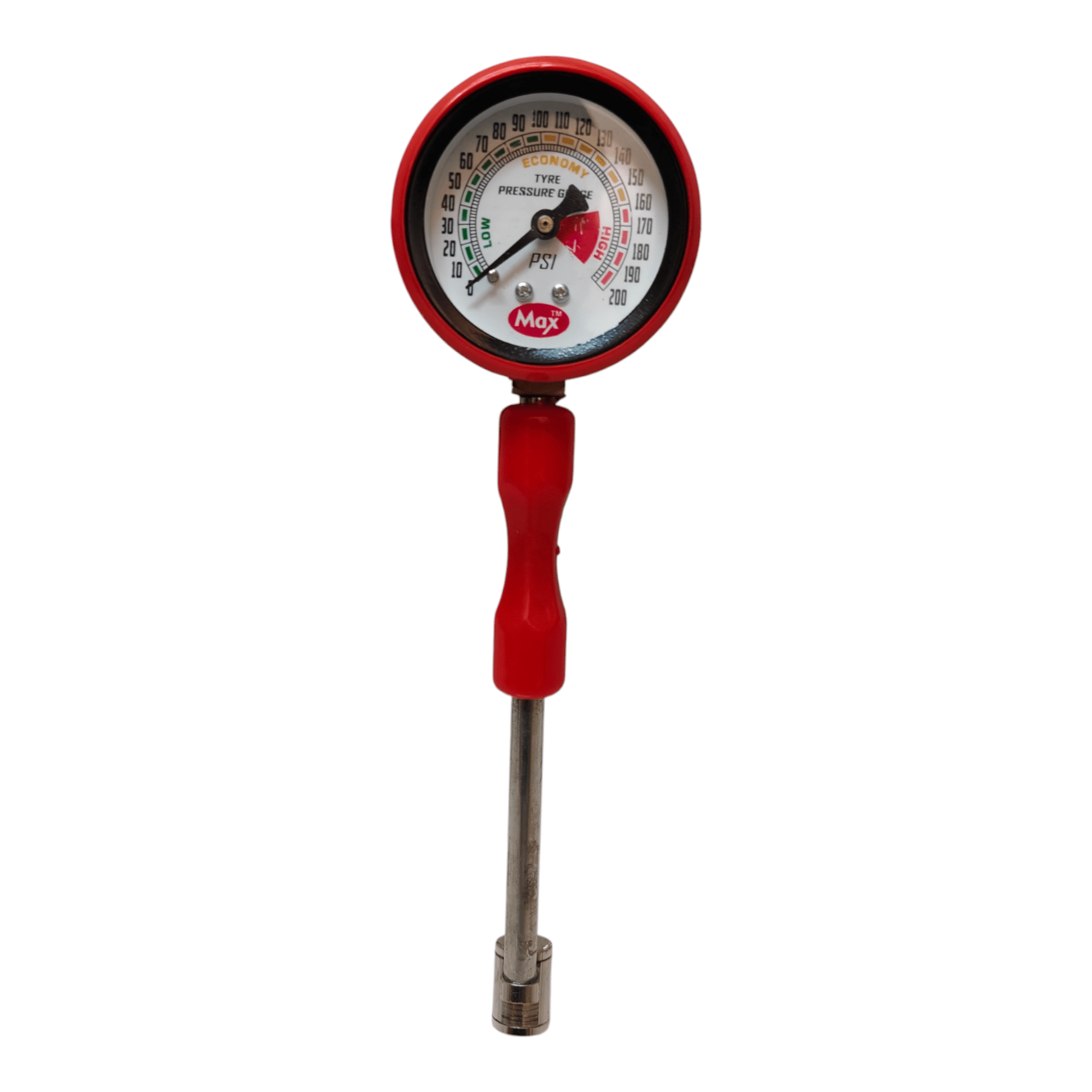 MAX Tyre Pressure Gauge – 2.5” (Heavy Duty) - Tyre Remolding