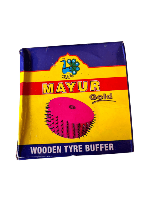 Mayur Gold Wooden Tyre Buffer for Tyre Retreading - Tyre Remolding