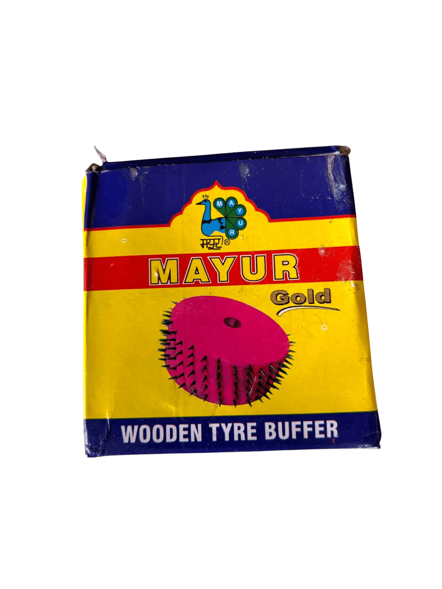 Mayur Gold Wooden Tyre Buffer for Tyre Retreading - Tyre Remolding