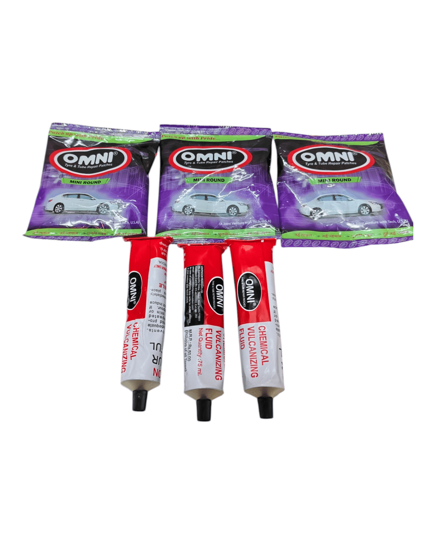 OMNI Mini Round And CVF Combo Pack - Tyre Remolding
