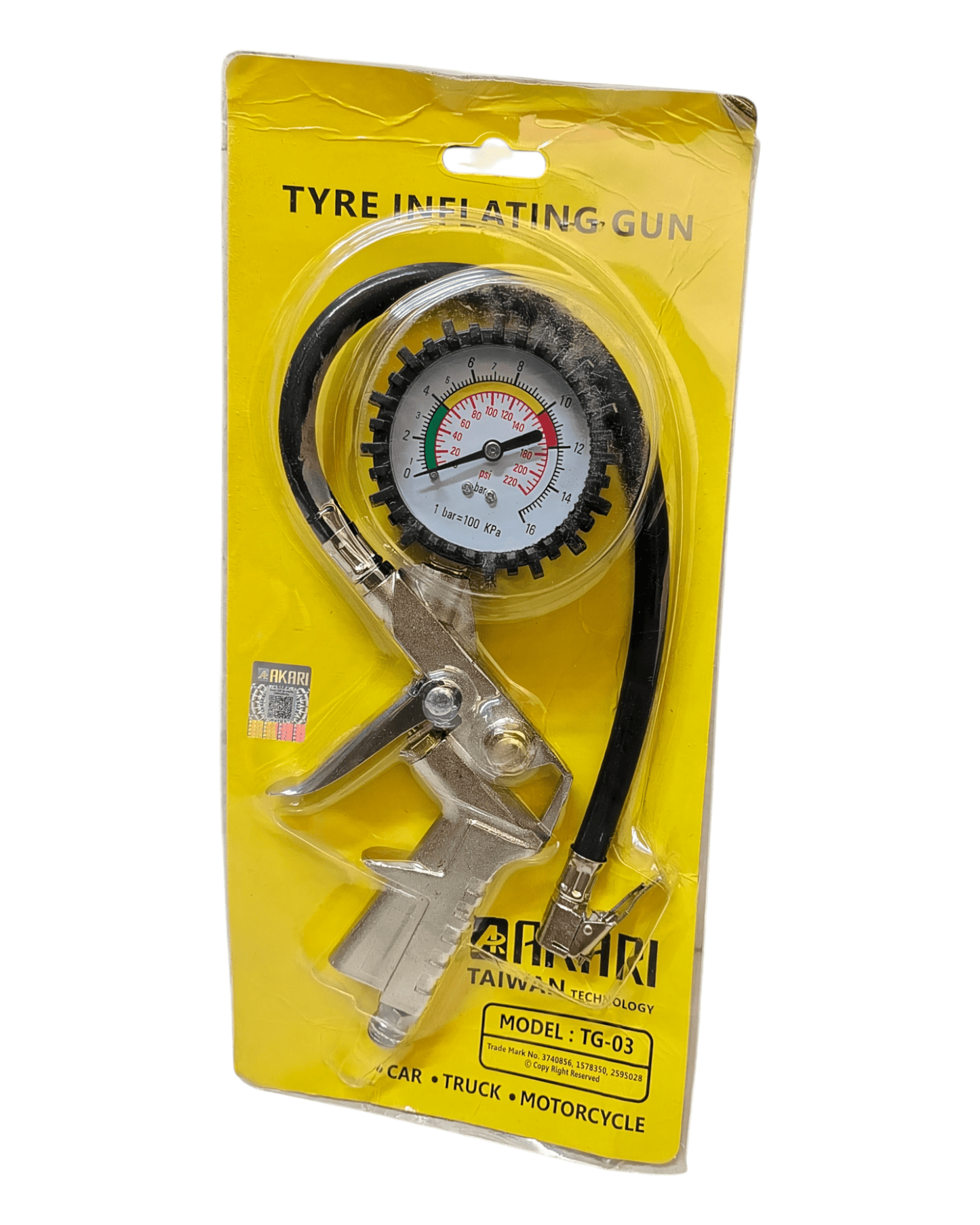 Tyre Inflating Gun - Tyre Remolding