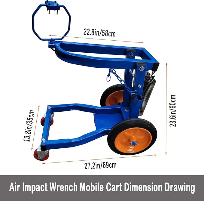 Air Impact Wrench Trolley