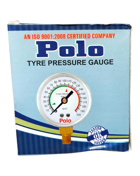 POLO Pressure Gauge 2.5” 200lbs