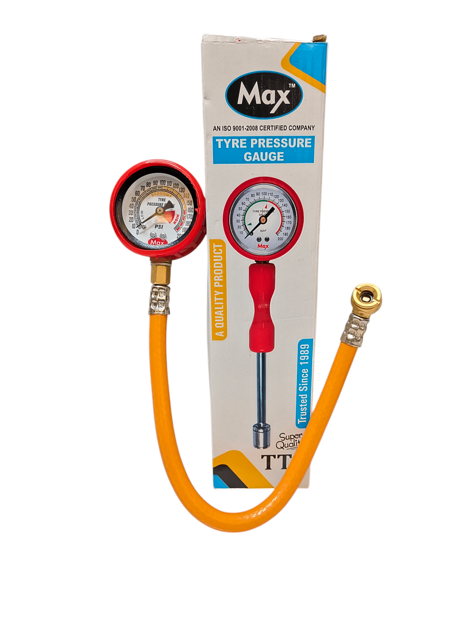 MAX Tyre Pressure Gauge HTC 2” - Tyre Remolding