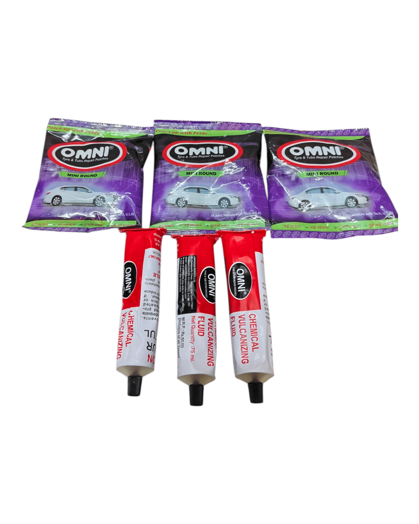 OMNI Mini Round And CVF Combo Pack - Tyre Remolding