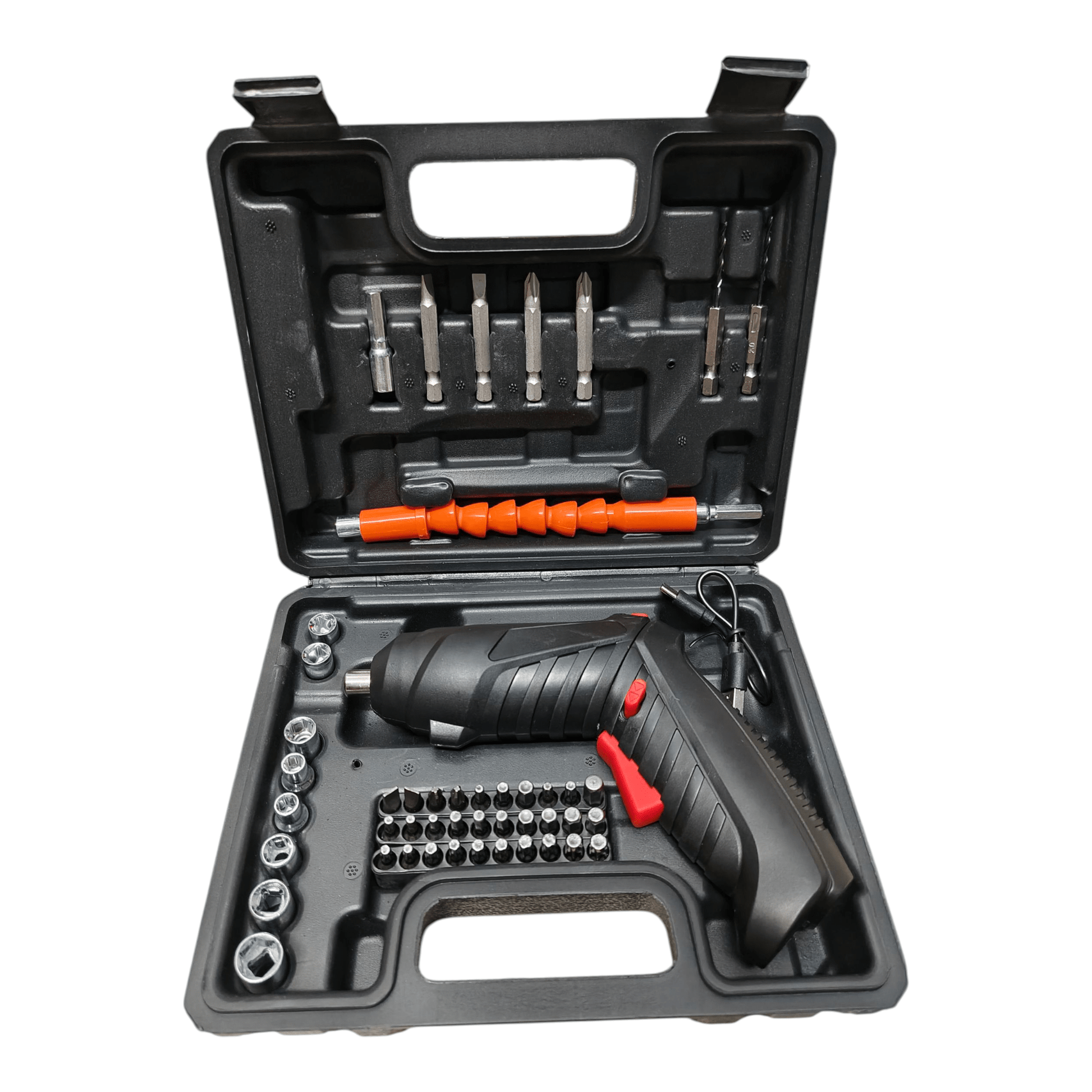 Rechargeable Electric Screwdriver Kit (45 - in - 1) - Tyre Remolding