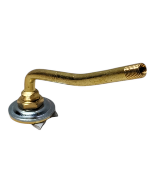 7×50×16 Nut plate brass tyre valve